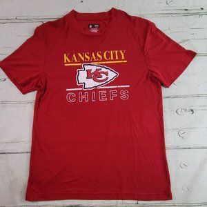 Team Apparel Soft Sleepwear Red KC Kansas City Chiefs T-Shirt Mens Size M NWOT